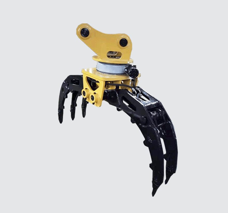 液壓挖掘機抓木器，旋轉(zhuǎn)抓木器