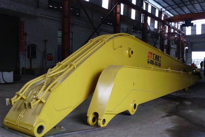 挖掘機加長臂定做、挖土機加長臂廠家、挖機加長臂改裝