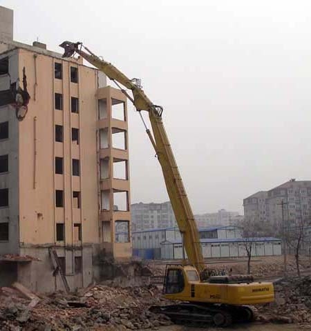 挖掘機(jī)拆樓臂，挖掘機(jī)拆樓臂廠家，挖掘機(jī)改裝拆樓臂