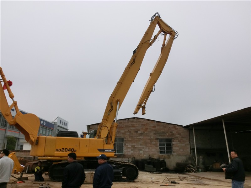 挖掘機(jī)拆樓臂、三段式加長臂、挖掘機(jī)拆樓臂廠家
