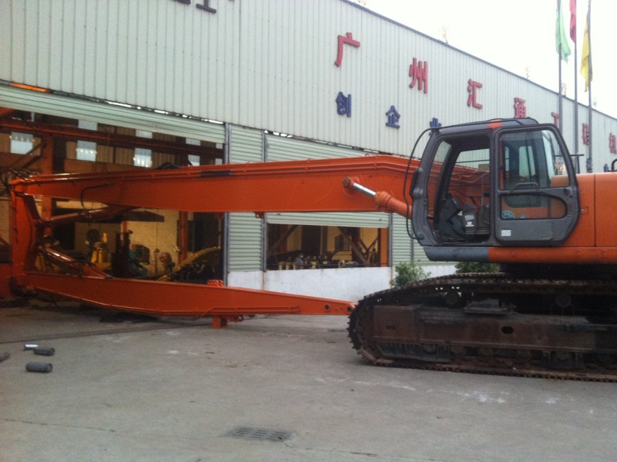 挖掘機拆樓臂、三段式加長臂、挖掘機拆樓臂廠家