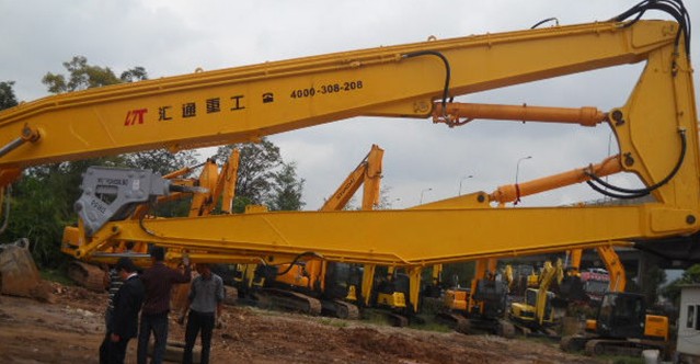 挖掘機拆樓臂、拆樓臂、加長臂、挖掘機拆樓臂廠家